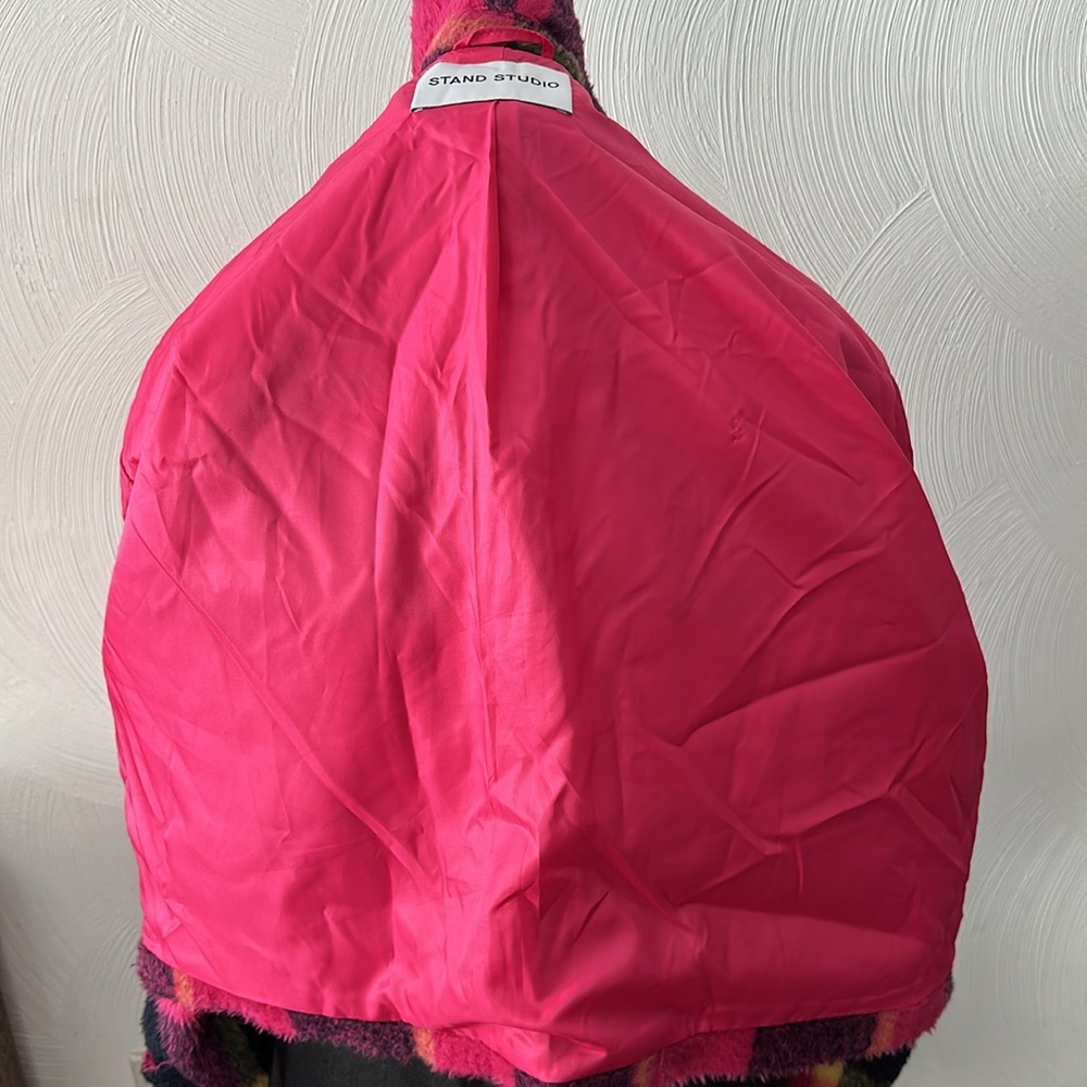 Stand Studio Alexia Brushed Checked Plaid Pink// … - image 6